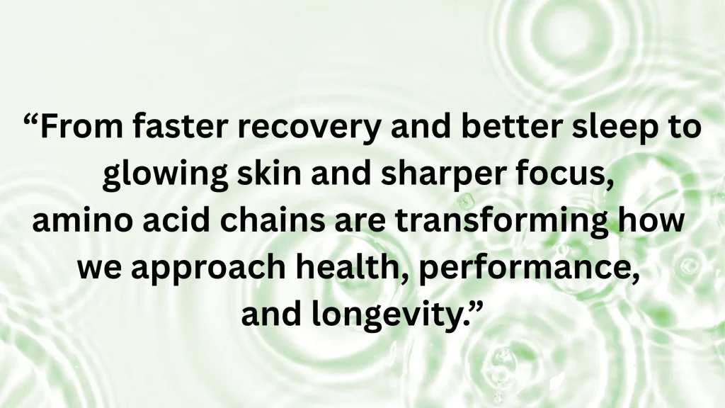 amino acid chains 101